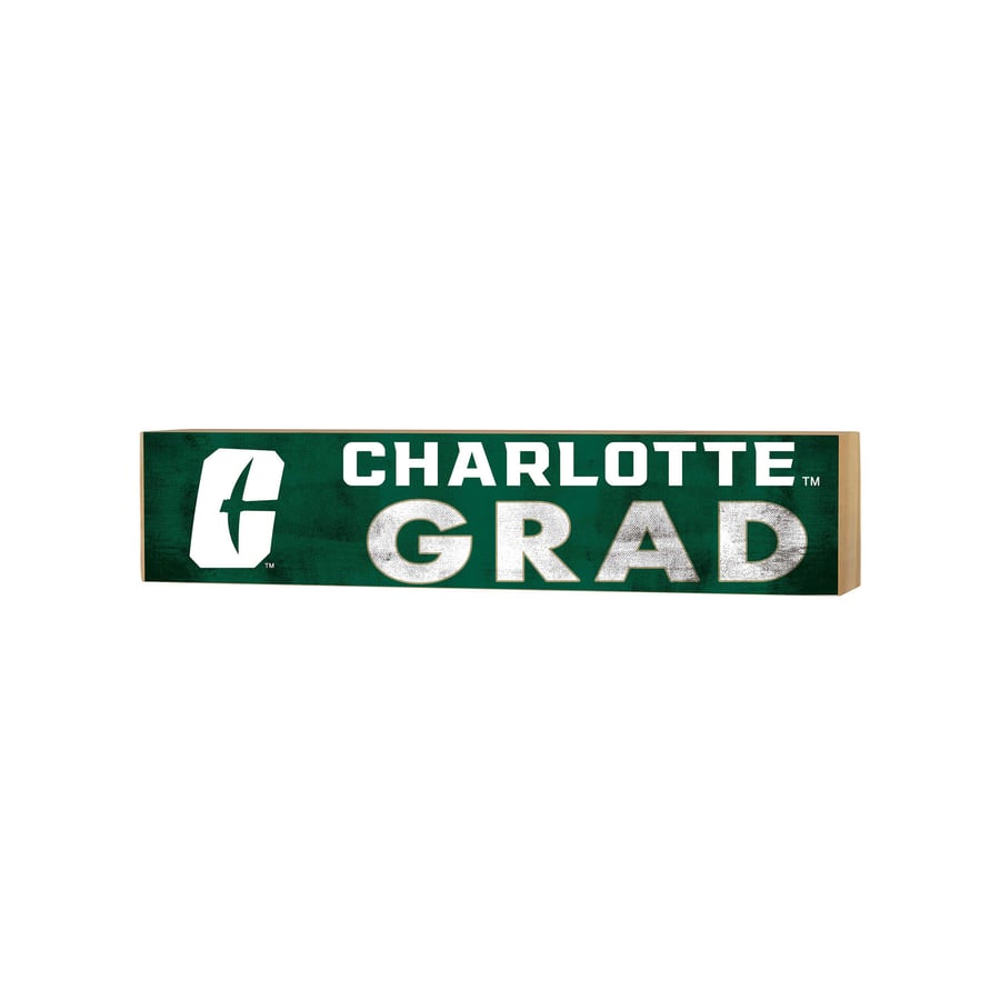 49ers Block Sign Charlotte 49ers Logo