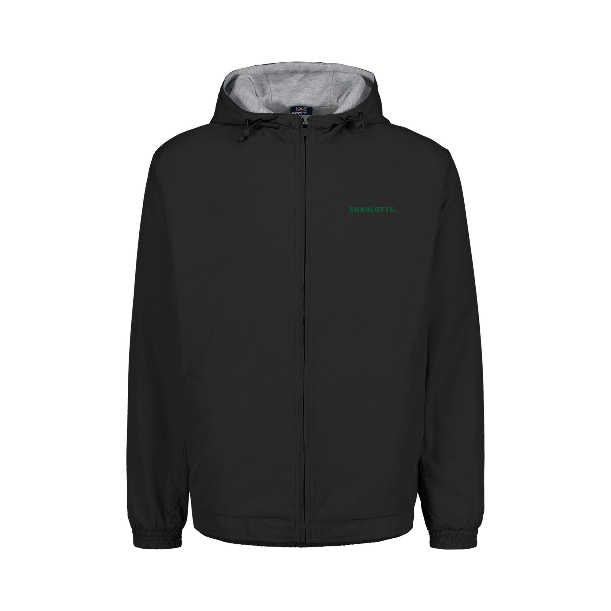 Mens MV SPORT BLK UNC Charlotte 49ers Liberty Jacket