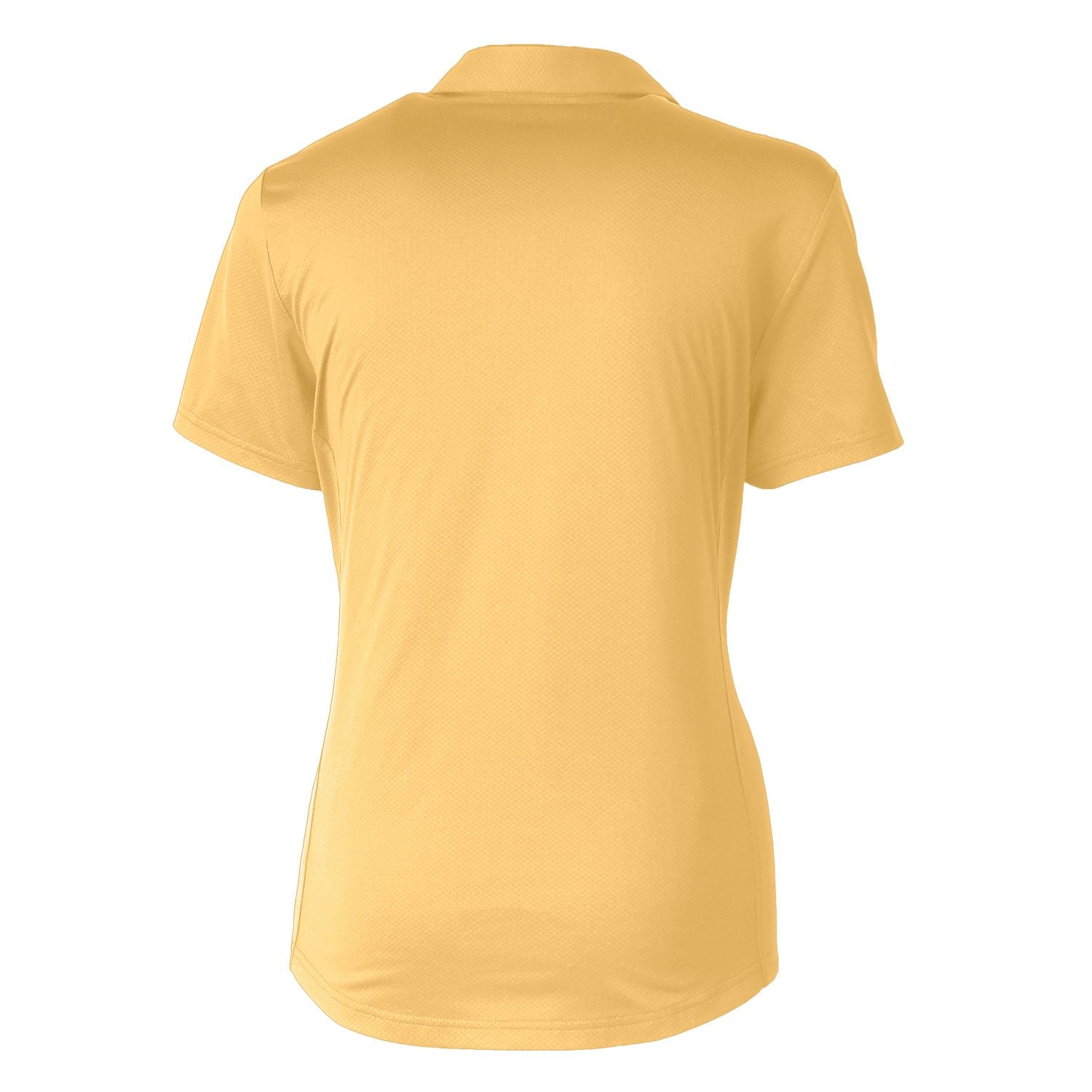 Women's Cutter & Buck Yellow Charlotte 49ers Prospect Textured Stretch Polo