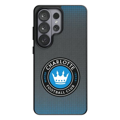  Charlotte FC Keyscaper Linen Magnetic Bump Case - Black