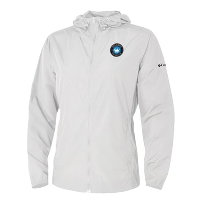 Charlotte FC Columbia Women's The Prodigy Full-Zip Windbreaker - White