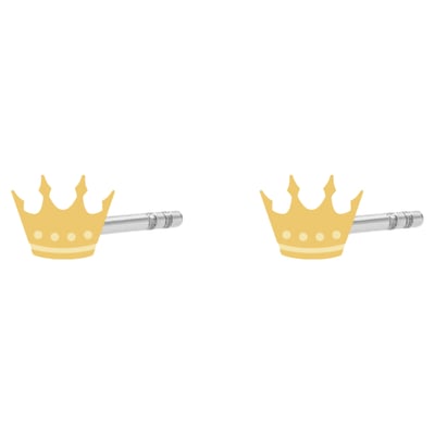 Charlotte FC LUV AJ Women's Logo Studs - Gold