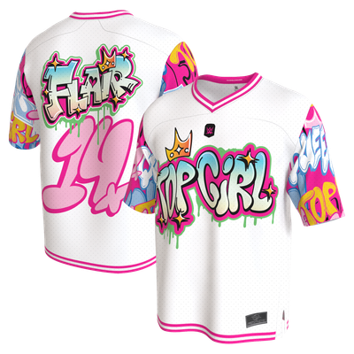 Charlotte Flair ProSphere Unisex Football Jersey - White