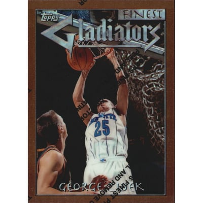 1996-97 Finest Refractors #47 George Zidek B