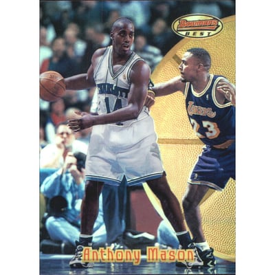 1997-98 Bowman's Best Refractors #68 Anthony Mason
