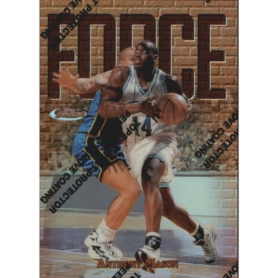 1997-98 Finest Refractors #98 Anthony Mason B