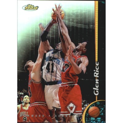 1998-99 Finest No Protectors Refractors #217 Glen Rice