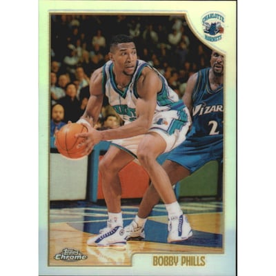 1998-99 Topps Chrome Refractors #87 Bobby Phills