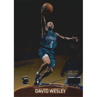 1999-00 Stadium Club Chrome First Day Issue #9 David Wesley