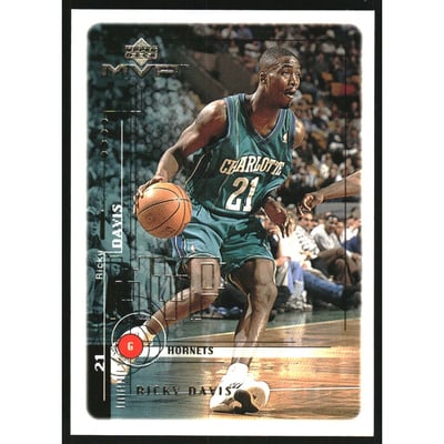 1999-00 Upper Deck MVP Gold Script #18 Ricky Davis