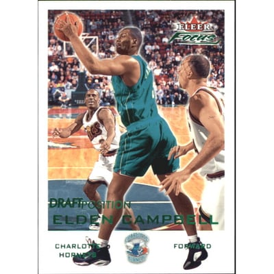 2000-01 Fleer Focus Draft Position #47 Elden Campbell/100