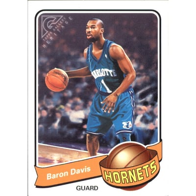 2000-01 Topps Gallery Heritage Proofs #H8 Baron Davis