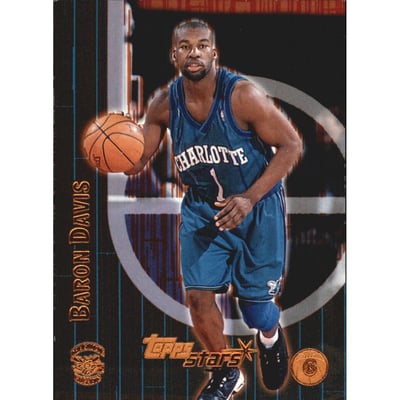 2000-01 Topps Stars Parallel #3 Baron Davis