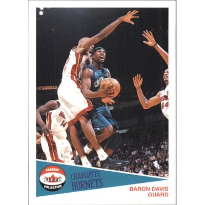 2001-02 Fleer Shoebox Footprints #22 Baron Davis
