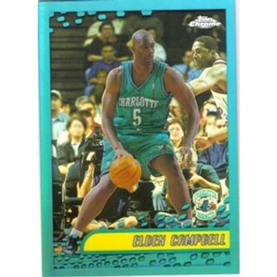 2001-02 Topps Chrome Refractors #29 Elden Campbell