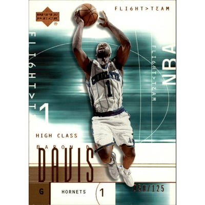 2001-02 Upper Deck Flight Team Copper #9 Baron Davis