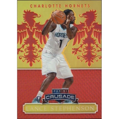 2014-15 Panini Excalibur Crusade Red #62 Lance Stephenson