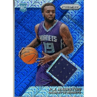 2014-15 Panini Prizm Jerseys Prizms Blue Mojo #88 P.J. Hairston