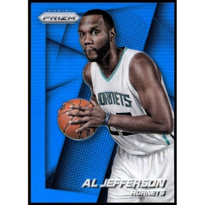 2014-15 Panini Prizm Prizms Blue #17 Al Jefferson