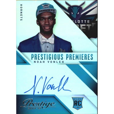 2014-15 Prestige Premium Prestigious Premieres Signatures #PPNV Noah Vonleh
