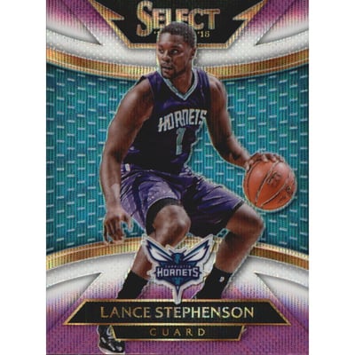 2014-15 Select Prizms Purple and White #274 Lance Stephenson COU