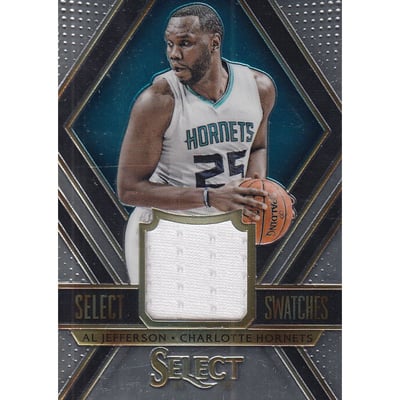 2014-15 Select Swatches #70 Al Jefferson