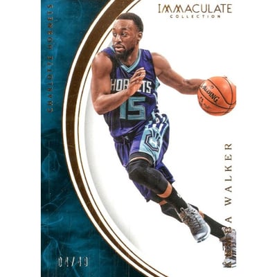 2015-16 Immaculate Collection Bronze #34 Kemba Walker
