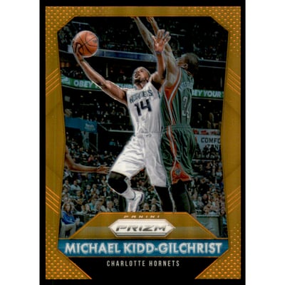2015-16 Panini Prizm Prizms Orange #10 Michael Kidd-Gilchrist