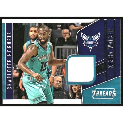 2016-17 Panini Threads Materials #55 Kemba Walker