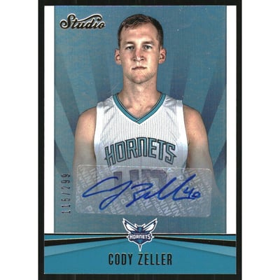 2016-17 Studio Signatures #21 Cody Zeller/299