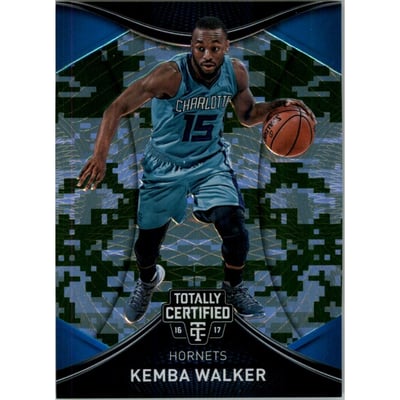 2016-17 Totally Certified Camo #16 Kemba Walker
