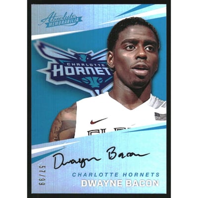 2017-18 Absolute Memorabilia Rookie Autographs #31 Dwayne Bacon