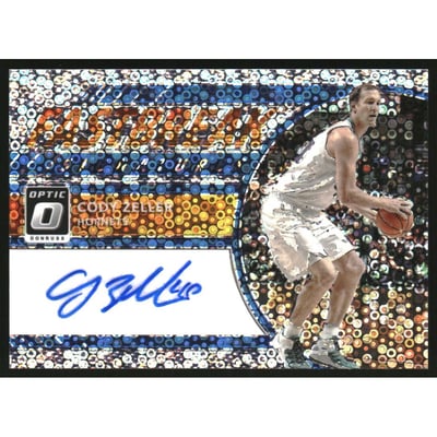 2017-18 Donruss Optic Fast Break Signatures #29 Cody Zeller