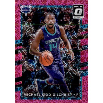 2017-18 Donruss Optic Pink Velocity #18 Michael Kidd-Gilchrist