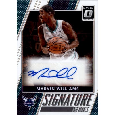 2017-18 Donruss Optic Signature Series #39 Marvin Williams