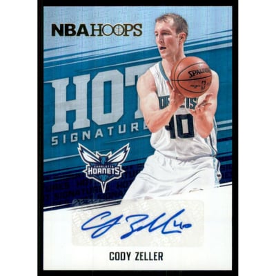 2017-18 Hoops Hot Signatures #5 Cody Zeller