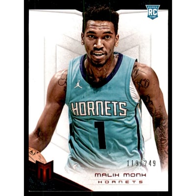 2017-18 Momentum Red #347 Malik Monk