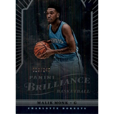 2017-18 Panini Brilliance #364 Malik Monk