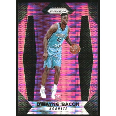 2017-18 Panini Prizm Prizms Pink Pulsar #234 Dwayne Bacon