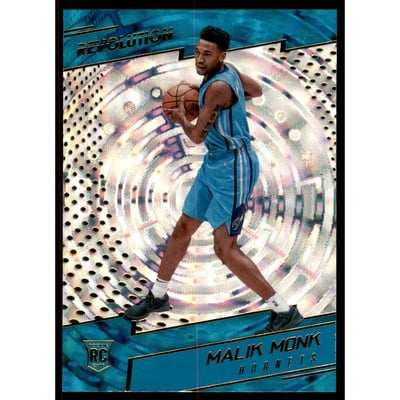 2017-18 Panini Revolution Fractal #105 Malik Monk