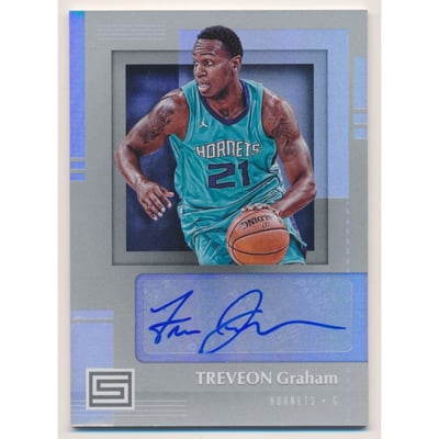 2017-18 Panini Status Signatures #8 Treveon Graham