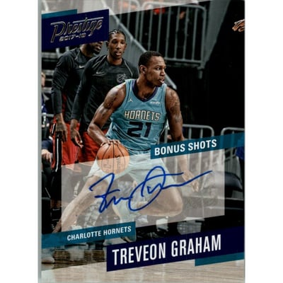 2017-18 Prestige Bonus Shots Signatures #33 Treveon Graham