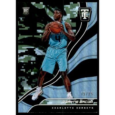 2017-18 Totally Certified Camo #133 Dwayne Bacon