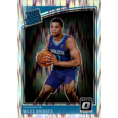 2018-19 Donruss Optic Shock #172 Miles Bridges RR