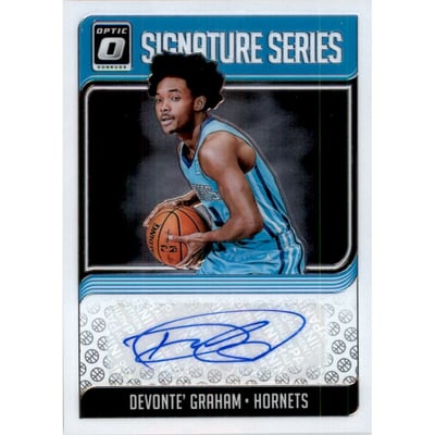2018-19 Donruss Optic Signature Series #62 Devonte' Graham