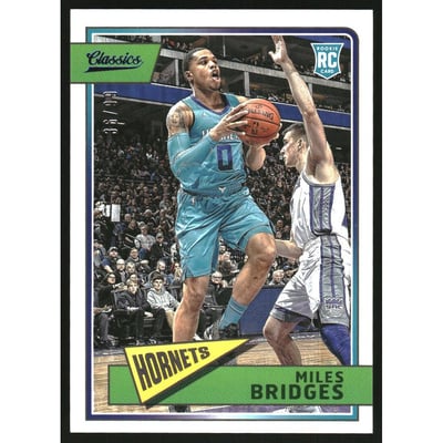 2018-19 Panini Chronicles Blue #653 Miles Bridges/Classics