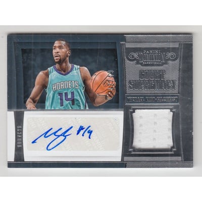 2018-19 Panini Dominion Court Supremacy Material Signatures #19 Michael Kidd-Gilchrist/49