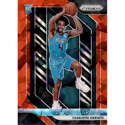 2018-19 Panini Prizm Prizms Red Ice #288 Devonte' Graham
