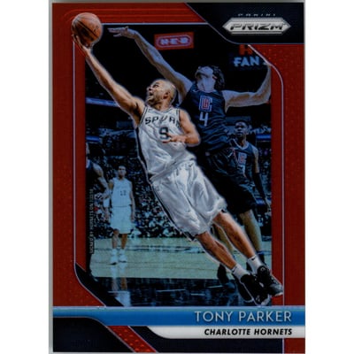 2018-19 Panini Prizm Prizms Red #10 Tony Parker