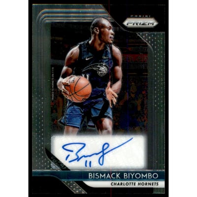 2018-19 Panini Prizm Signatures #19 Bismack Biyombo